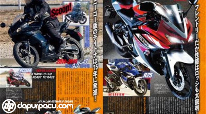 Yamaha R25 Versi Majalah Jepang