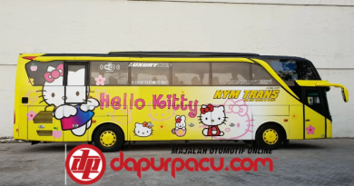 Tiga Bus Menggemaskan Yang Menampilkan Gambar Hello Kitty Diperkenalkan Oleh Po Kym