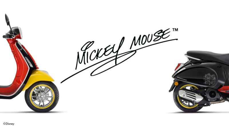 Vespa Edition Mickey Mouse sudah Hadir di Indonesia