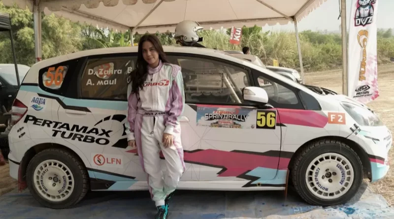 Diva Zahra Siap Tampil Ganas di Kejurnas Rally Bandung