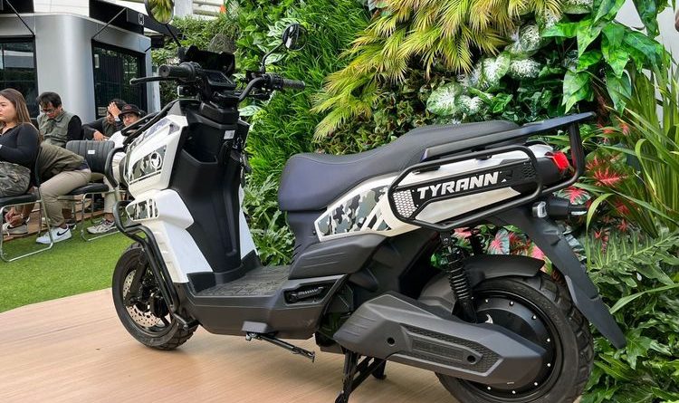 Motor Listrik Tyranno Resmi Diluncurkan di Bandung, Simak Harganya!
