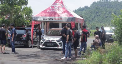 Toyota Agya Club Gelar Jamnas ke-3 di Manado, Drag Race Jadi Sorotan