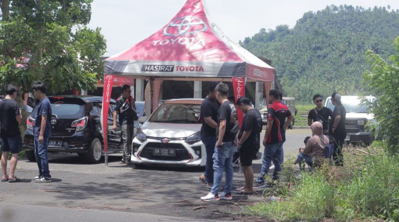 Toyota Agya Club Gelar Jamnas ke-3 di Manado, Drag Race Jadi Sorotan