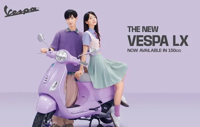 Vespa LX 150 Terbaru dengan Mesin I-Get 150 dan 4 Warna Eksklusif