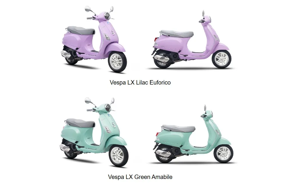 Vespa LX 150 Terbaru dengan Mesin I-Get 150 dan 4 Warna Eksklusif