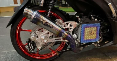 Yamaha Aerox Alpha Bergaya Vietnam Style, Modif Rapi di 902 Garage