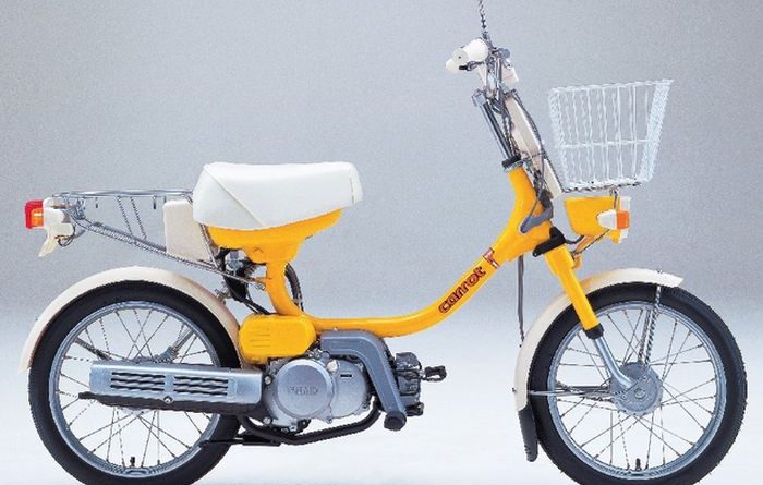 Yamaha Carrot: Moped Matik Unik yang Mirip Sepeda Bermesin