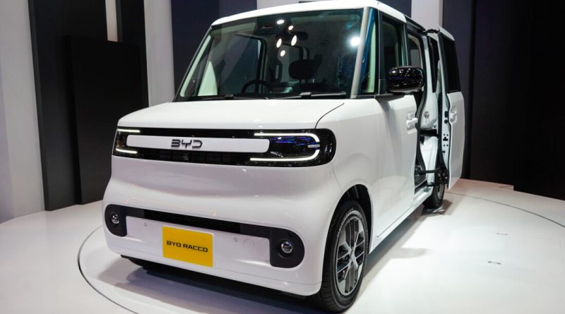 BYD Racco Siap Guncang Jepang, Kei Car Listrik Imut dengan Teknologi Modern