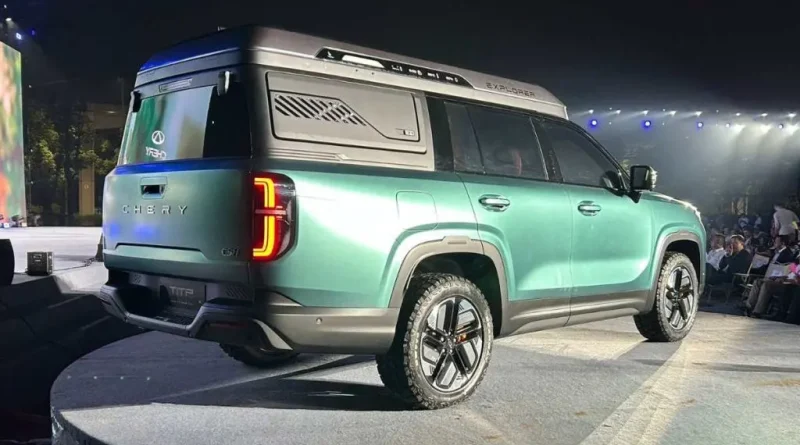 Chery TT1P, Mobil 5-in-1 yang Bisa Jadi SUV, Pikap, dan Camping Car