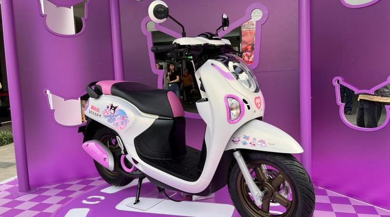 Honda Scoopy Kuromi Limited Edition, Skutik Lucu Buat yang Punya Gaya