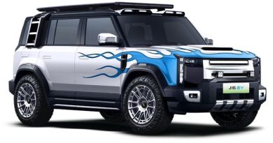 Modifikasi Chery J6 EV di IMX 2025 Bikin Heboh, Mobil Listrik Rasa Off-Road yang Stylish