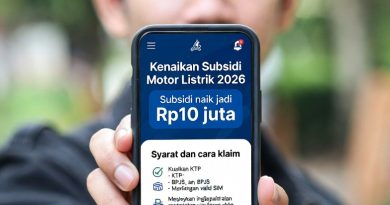 Subsidi Motor Listrik 2026